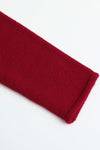 SWAYING/KNIT cashmere stand collar short cardigan SW24RE1T06 red